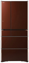 Холодильник Hitachi R-G 690 GU XT Темно-коричневый кристалл в Санкт-Петербурге, фото