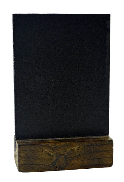 Меловая табличка Luxstahl А7 на деревянной подставке (8527) фото