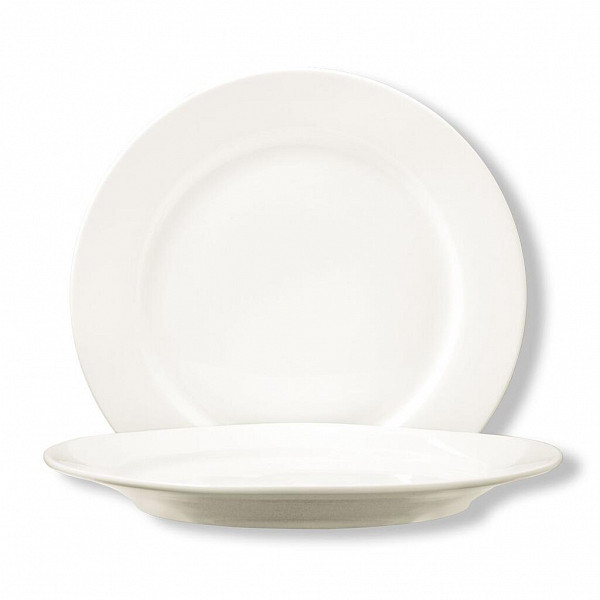 Тарелка P.L. Proff Cuisine 25,5 см белая фарфор фото