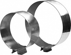 Форма для выпечки разъемная Regent Кольцо раздвижное 200х400/65, нержавеющая сталь в Санкт-Петербурге фото