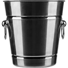 Ведро для шампанского Prohotel сталь нерж. 4,15л D=20,5/13,5,H=20,B=20,5см металлич. (03171351) в Санкт-Петербурге, фото