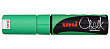 Маркер меловой UNI Mitsubishi Pencil Chalk PWE-8K Зеленый неон