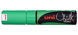 Маркер меловой UNI Mitsubishi Pencil Chalk PWE-8K Зеленый неон в Санкт-Петербурге фото