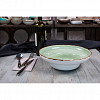 Тарелка для пасты/супа/салата P.L. Proff Cuisine Fusion Blue Lake 700 мл, 28 см фото