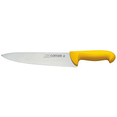 Нож поварской Comas 18 см, L 30,8 см, нерж. сталь / полипропилен, цвет ручки желтый, Carbon (10114) в Санкт-Петербурге, фото