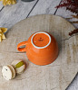 Чашка Porland 340 мл фарфор цвет оранжевый Seasons (322134) фото