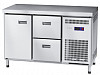Холодильный стол Abat СХС-60-01-СО охлаждаемая столешница без борта (ящики 1/2, дверь) фото