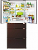 Холодильник Hitachi R-G 630 GU XT Темно-коричневый кристалл фото