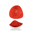 Салатник треугольный Churchill Stonecast Berry Red SBRSTRB61