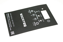 Накладка панели управления Kocateq EB black control panel label в Санкт-Петербурге фото