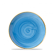 Тарелка мелкая круглая Churchill Stonecast Cornflower Blue SCFSEVP61 16,5 см