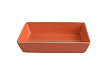 Блюдо прямоугольное Porland 16х10 см h 4 см фарфор цвет оранжевый Seasons (358916)