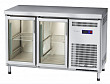 Холодильный стол Abat СХС-60-01-СО охлаждаемая столешница без борта (дверь-стекло, дверь-стекло)