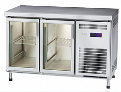 Холодильный стол Abat СХС-60-01-СО охлаждаемая столешница без борта (дверь-стекло, дверь-стекло) в Санкт-Петербурге, фото