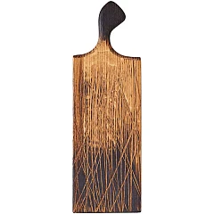 Доска для подачи прямоугольная с ручкой PPwood дуб ,H=25,L=300/400,B=130мм (04090753) в&nbsp;Санкт-Петербурге фото