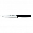 Нож для нарезки P.L. Proff Cuisine PRO-Line 11 см, пластиковая черная ручка, волнистое лезвие