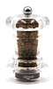 Мельница для перца Bisetti h 10 см, акрил, прозрачная, PERUGIA (822) фото