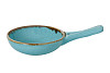 Сковорода Porland d 14 см 350 мл фарфор цвет бирюзовый Seasons (608214) фото
