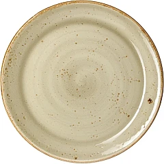 Тарелка мелкая Steelite Крафт Грин фарфор D=30,H=2см зелен. (03011913) в Санкт-Петербурге, фото 1