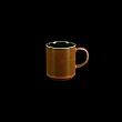 Чашка чайная Corone 250мл, оранжевый Cocorita