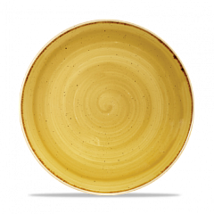 Тарелка мелкая круглая Churchill Stonecast Mustard Seed Yellow SMSSEV101 26 см в Санкт-Петербурге, фото