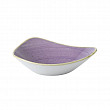 Салатник треугольный  Stonecast Lavender SLASTRB91