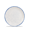 Тарелка мелкая без борта Churchill Stonecast Hints Indigo Blue SHBIEVP61 фото