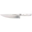 Нож поварской Comas 20 см, L 32 см, нерж. сталь / АБС-пластик, цвет ручки белый, Marble (8108)