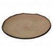 Блюдо круглое P.L. Proff Cuisine 27,5*2,5 см Timber Brown пластик меламин