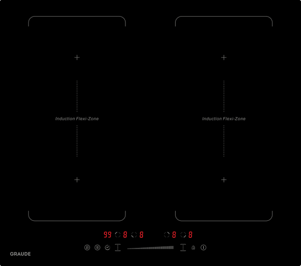 Индукционная панель встраиваемая Graude IK 60.2 B фото