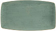 Тарелка прямоугольная Continental 35,5х19 см, синяя 32CURV193-03