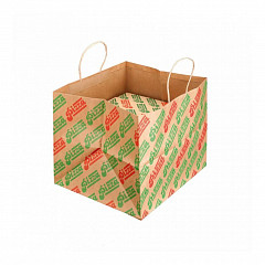 Пакет для коробок с пиццей Garcia de Pou 37/33*32 см, натуральный, крафт, бумага в Санкт-Петербурге фото