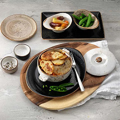 Тарелка мелкая Steelite Крафт Лакрица фарфор D=30,H=2см черный (03012788) в Санкт-Петербурге, фото 3