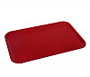 Поднос столовый из полипропилена Luxstahl 530х330 мм красный фото