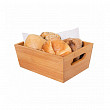 Корзина для хлеба и выкладки  20*15 см h9 см бамбук