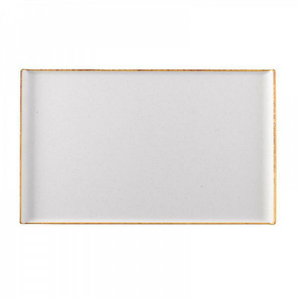 Поднос сервировочный Churchill Stonecast Melamine Barley White ZPLSTR3 GN 1/1 53х32,5см фото