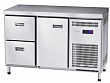 Холодильный стол Abat СХС-60-01 неохлаждаемая столешница без борта (дверь, ящики 1/2)