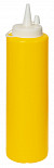 Диспенсер для соуса Luxstahl желтый (соусник) 700 мл