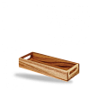 Поднос деревянный Churchill Ящик 30х11,8см h4,8см Buffetscape Wood ZCAWSMCR1 фото
