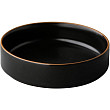 Тарелка глубокая с вертикальным бортом Style Point Japan 20 см, h 5,5 см, цвет черный (QU18006)
