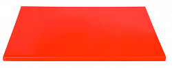 Доска разделочная Luxstahl 400х300х12 красная пластик в Санкт-Петербурге, фото 2