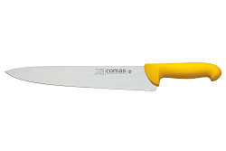 Нож поварской Comas 25 см, L 37,5 см, нерж. сталь / полипропилен, цвет ручки желтый, Carbon (10116) в Санкт-Петербурге фото