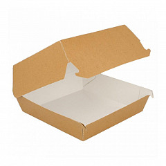 Коробка для бургера Garcia de Pou 17,5*18*7,5 см, натуральный 50 шт/уп, картон в Санкт-Петербурге, фото