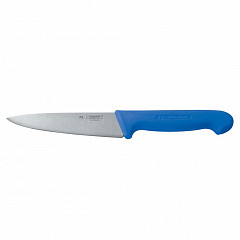 Нож поварской P.L. Proff Cuisine PRO-Line 16 см, синяя пластиковая ручка (99005023) в Санкт-Петербурге фото