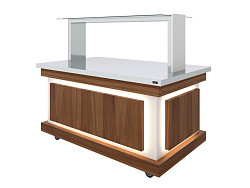 Салат-бар нейтральный Luxstahl СБН-1500 Premium в Санкт-Петербурге, фото 2