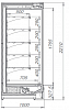Холодильная горка Polair Monte MH 3750 (без агрегата) фото
