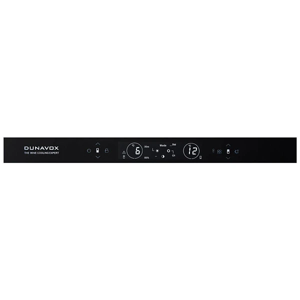Встраиваемый винный шкаф Dunavox DVS-19.50SS фото