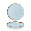 Тарелка мелкая с прямым бортом Churchill Chefs Plate, Stonecast Duck Egg Blue SDESWP211 фото
