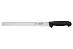 Нож для тонкой нарезки Comas 30 см, L 42,8 см, нерж. сталь / полипропилен, цвет ручки черный, Carbon (10085) в Санкт-Петербурге фото
