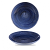 Тарелка глубокая без борта Churchill Stonecast Patina Cobalt Blue PABLEVB91 фото